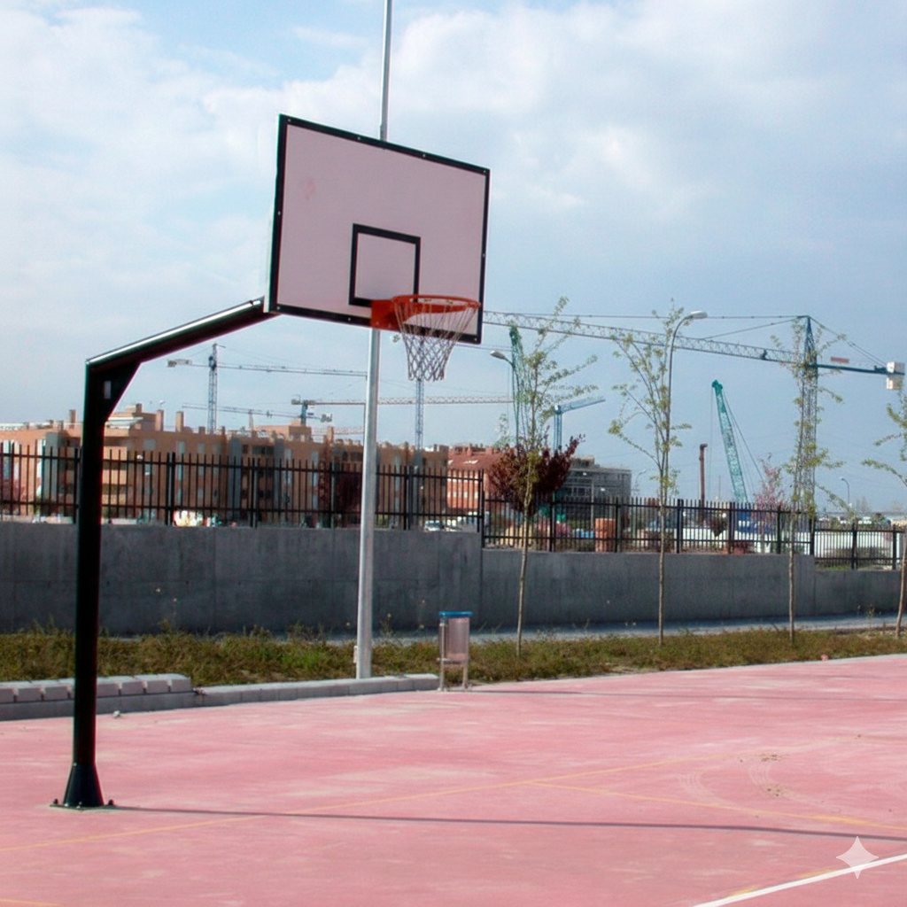 Tablero basket exterior